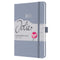 Sigel agenda 2024 - Jolie Feel - A5 - hardcover - 7 dagen/ 2 pagina's - light lilac - SI-J4407