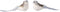Orn.foam vogel l8b11h5cm a3 2st