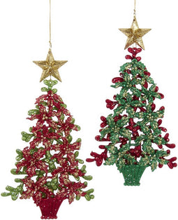 Orn.plc kerstboom l19cm