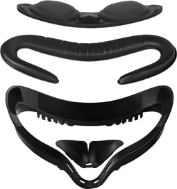 Facial Interface & Face Cover Pad met Afneembare Neusbeschermer Geschikt voor Oculus Quest 2 - Zweetbestendig PU-schuimkussen - VR-accessoires
