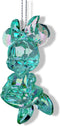 Ornament acryl minnie l8cm groen