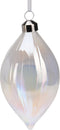 Ornament glas 80mm 3ass shape kerstversiering