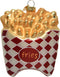 Ornament glas l5.40b8.5h11 cm k.rood kerst