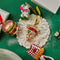 Ornament glas l5.40b8.5h11 cm k.rood kerst