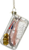 Ornament glas L5.80b3.10h11 cm multi I kerst