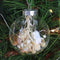 ornament kerstbal gedroogde bloem