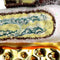 Ornament kerstbal Kaasglas Multi 11.4 cm