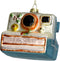Ornament kerstbal Polaroid Camera Glas Multi 8.3 cm