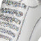 Ornament kerstbal Sportschoen Glas Wit 11 cm