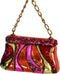 Ornament kerstbal Tas Glas Multi 10.2 cm