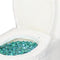 Ornament kerstbal Toiletpot Glas Wit 12.5 cm