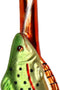 Ornament kerstbal Vissen Glas Multi 16.7 cm