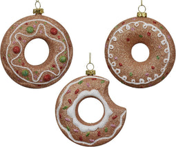 Ornament kunststof d10h3.5 cm a3