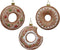 Ornament kunststof d10h3.5 cm a3