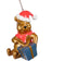 Ornament metaal disney winnie l9cm II