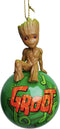 Ornament plastic 3d groot bauble