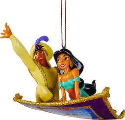 Ornament plastic aladdin&jasmine l11cm