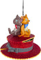 Ornament plastic aristokatten l10cm