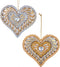 Ornament plastic hart l9cm