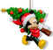 Ornament plastic mickey tree l9cm