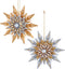 Ornament plastic sneeuwvlok l10cm