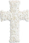 Ornament The Shell Cross white medium