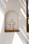 Ornament The Shell Cross white medium