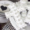 Ornament The Shell Cross white medium