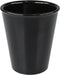 Ornamin | Beker | SAN | reusable | onbreekbaar | 300ml | zwart | 10 stuks