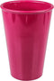 Ornamin - Beker - SAN - reusable - onbreekbaar - 400ml - braamrood - 10 stuks