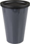 Ornamin - Beker - SAN - reusable - onbreekbaar - 400ml - grijs - 10 stuks