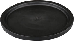 Ornamin Deksel - TPE - rond - reusable - onbreekbaar - zwart - 10 stuks