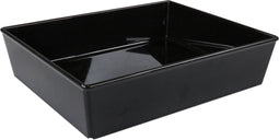 Ornamin Schaal - reusable - onbreekbaar - sAN - rechthoekig - 1250ml - 220x180x50mm - zwart - 10 stuks