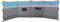 vidaXL - Windscherm - camping - waterdicht - 510x153 - cm - blauw
