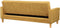 VEHKOO - Slaapbank 3-zits - Geel - Polyester