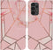 iMoshion Hoesje Geschikt voor Samsung Galaxy A13 (4G) Hoesje Met Pasjeshouder - iMoshion Design Softcase Bookcase - Roze / Pink Graphic