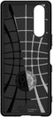 Spigen Rugged Armor - Soft Case - Schokbestendig Krasbestendig - Zwart