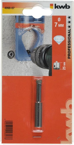 Kwb 499807 - Boor voor zware tegels - Geschikt voor massief materiaal en natuursteen