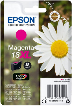Epson C13T18134012 - Inktcartridge - Origineel - Magenta