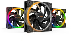 be quiet! Light Wings - Casefan 120mm PWM met ARGB - Zwart (3-pack)