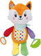 Baby Clementoni - Happy Fox - Knuffel Vos - Interactieve Knuffel - Extra Zacht
