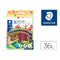 Kleurpotloden Staedtler Noris colour 185 Multicolour 36 Onderdelen