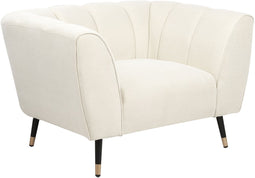 ORSTA - Fauteuil - Beige - Polyester