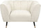 ORSTA - Fauteuil - Beige - Polyester
