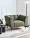 ORSTA - Fauteuil - Groen - Polyester