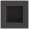 vidaXL - Vuurkorf - Vierkant - Zwart - 60x60x30 - cm - Staal