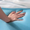 Orthopedisch Memory Foam Hondenbed - Extra Groot, Wasbare Hoes, Antislip Onderkant (104 x 73 x 7 cm, Blauw)