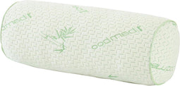 Orthopedisch traagschuim neksteun kussen - anti-allergisch hypoallergeen - afneembare overtrek met ritssluiting - bamboeviscose kussensloop - 16 x 48 cm