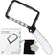 Nuvance Vergrootglas - Loeplamp - LED Verlichting 2,5x vergroting - 8,4 cm breed