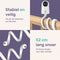 Qwali Babyfoonhouder - Universeel - Verstelbare arm voor babyfooncamera - Wit